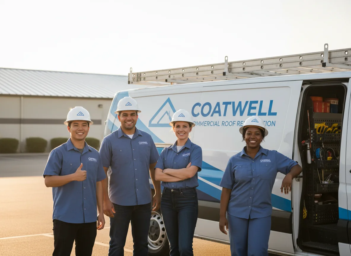 Commercial roof coating company in White Plains, MD